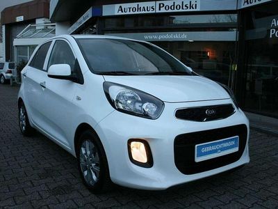 Gebraucht Kia Picanto DREAM-TEAM Edition 67 PS (49 kW) 2015 Weiß Kleinwagen