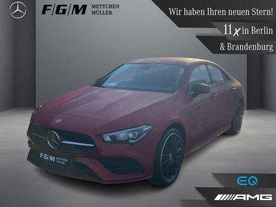 Rot Gebraucht 2021 Mercedes CLA250e AMG line Limousine | 33.770 € (Teuer)