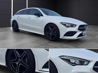 Gebraucht Mercedes CLA180 AMG line 136 PS (100 kW) 2019 Polarweiss  unilack Limousine