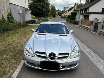 Gebraucht Mercedes SLK280 231 PS (169 kW) 2005 Silber Cabrio