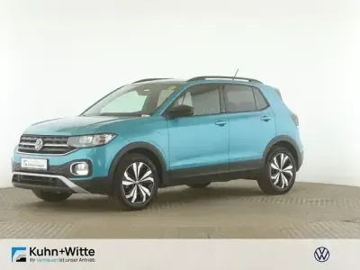 Gebraucht VW T-Cross Active 95 PS (69 kW) 2022 Blau SUV