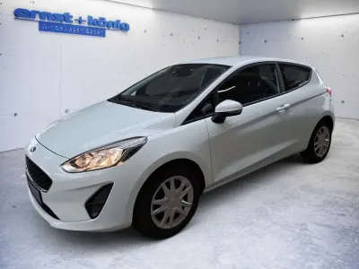 Gebraucht Ford Fiesta Cool & Sound Edition 71 PS (52 kW) 2018 Weiß Kleinwagen