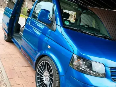 Gebraucht VW Multivan 235 PS (172 kW) 2009 Blau Van / Kleinbus