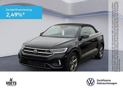 Brugt VW T-Roc Cabriolet R-line 150 HK (110 kW) 2025 Sort Cabriolet