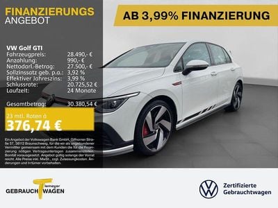 Weiß Gebraucht 2022 VW Golf VIII GTI Clubsport | 28.490 € (Superpreis)