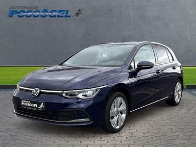 Atlantic blue metallic (metallic) Gebraucht 2021 VW Golf Style Limousine | 23.500 € (Fairer Preis)