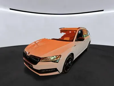 Gebraucht Skoda Superb SportLine 200 PS (147 kW) 2023 Weiß Limousine