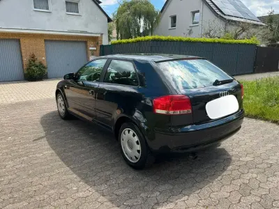 Brugt Audi A3 Ambiente 102 HK (75 kW) 2008 Sort Hatchback