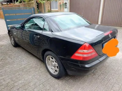 Gebraucht Mercedes SLK200 136 PS (100 kW) 1999 Schwarz Cabrio