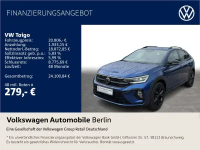 Gebraucht VW Taigo R-line 110 PS (80 kW) 2023 Beige SUV
