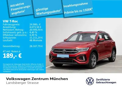 Gebraucht VW T-Roc R-line 116 PS (85 kW) 2024 Rot SUV