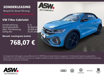 Nuova VW T-Roc R-line 150 CV (110 kW) 2025 Blu SUV