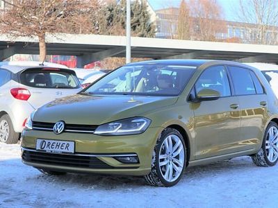 Kurkumagelb metallic Gebraucht 2017 VW Golf VII Highline | 17.980 € (Etwas zu teuer)