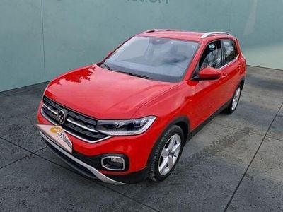 Gebraucht VW T-Cross Style 150 PS (110 kW) 2021 Rot SUV