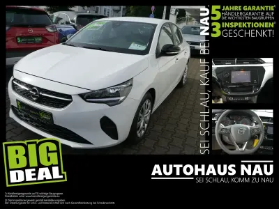 Gebraucht Opel Corsa Edition 101 PS (74 kW) 2023 Jade weiss/arktis weiss Kleinwagen