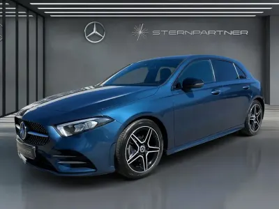 Gebraucht Mercedes A200 AMG 150 PS (110 kW) 2022 Blau Limousine