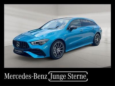 Gebraucht Mercedes CLA35 AMG Shooting Brake AMG 306 PS (225 kW) 2024 Metalliclack hyperblau Kombi