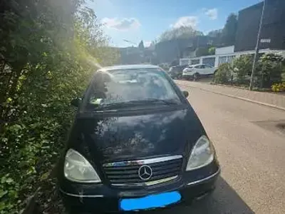 Gebraucht Mercedes A170 Elegance 95 PS (69 kW) 2002 Schwarz Van / Kleinbus