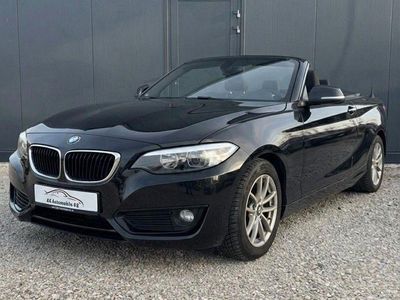 Schwarz Gebraucht 2016 BMW 218 Advantage Cabrio | 13.490 € (Guter Preis)