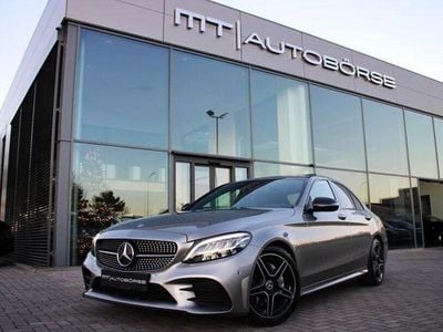 Gebraucht Mercedes C220 AMG line 194 PS (142 kW) 2019 Silber Limousine