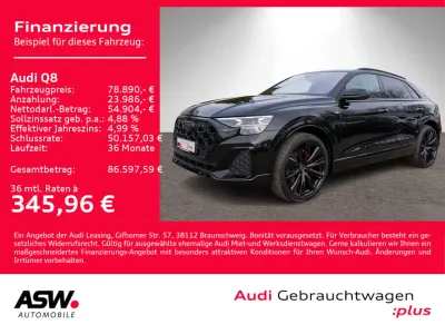 Gebraucht Audi Q8 S-Line 286 PS (210 kW) 2025 Daytonagrau perleffekt SUV