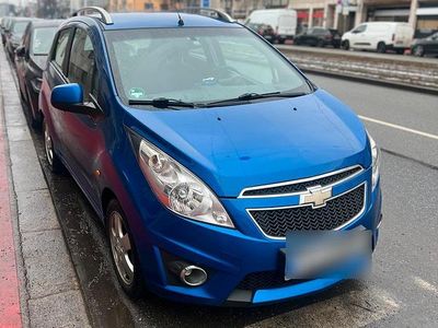 Gebraucht Chevrolet Spark LT 82 PS (60 kW) 2010 Blau Kleinwagen