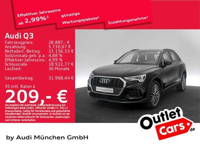 Gebraucht Audi Q3 Ambiente 245 PS (180 kW) 2022 Mythosschwarz metallic SUV