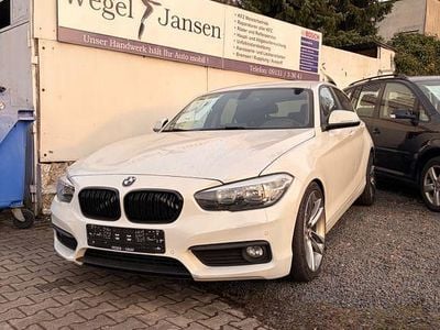 Gebraucht BMW 116 Advantage 109 PS (80 kW) 2015 Weiß Kleinwagen