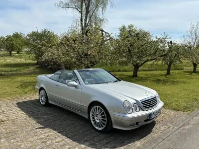 Gebraucht Mercedes CLK230 Elegance 193 PS (141 kW) 1999 Silber Cabrio