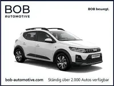 Neu Dacia Sandero Stepway 122 PS (89 kW) 2026 Weiß (arktisweiß (weiß)) Kleinwagen