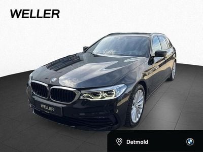 Gebraucht BMW 520 Comfort Edition 190 PS (139 kW) 2020 Black sapphire (schwarz) Kombi