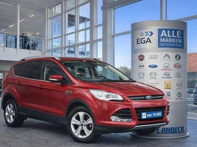 Gebraucht Ford Kuga Titanium 150 PS (110 kW) 2015 Rubyrot (metallic) SUV
