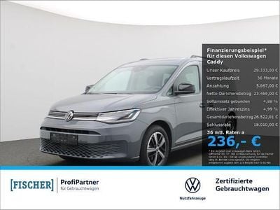 Gebraucht VW Caddy Dark Label 114 PS (83 kW) 2023 Grau Van / Kleinbus