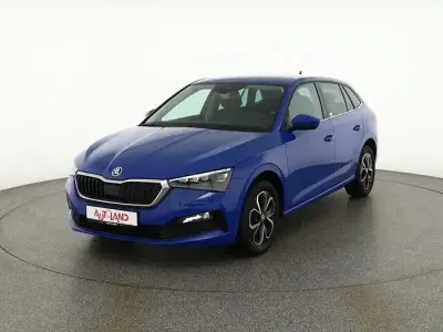 Gebraucht Skoda Scala Ambition 116 PS (85 kW) 2019 Blau Kleinwagen