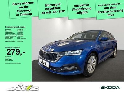 Usata Skoda Octavia Style 150 CV (110 kW) 2021 Blu Station wagon