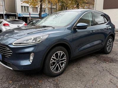 Blau Gebraucht 2020 Ford Kuga Titanium X SUV | 18.899 € (Superpreis)