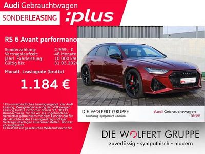 Gebraucht Audi RS6 Performance 630 PS (463 kW) 2025 Rot Kombi