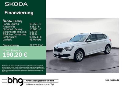 Gebraucht Skoda Kamiq Style 150 PS (110 kW) 2021 Weiß SUV