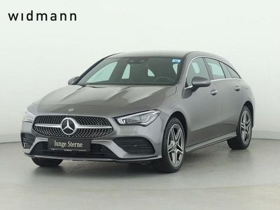 Metalliclack mountaingrau Gebraucht 2022 Mercedes CLA250e Shooting Brake AMG Kombi | 29.850 € (Fairer Preis)