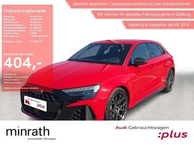 Second-hand Audi RS3 Sport 400 CP (294 kW) 2024 Roșu Berlinǎ