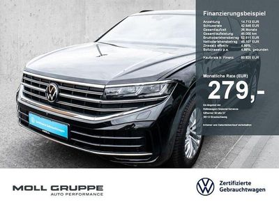 Grenadillschwarz metallic Gebraucht 2025 VW Touareg Elegance SUV | 60.820 €