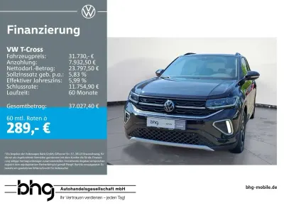 Używany VW T-Cross R-line 150 KM (110 kW) 2025 Czarny SUV