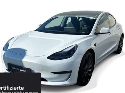 Usado Tesla Model 3 Performance 377 kW (513 HP) 2020 Branco Sedan