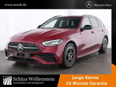 Brugt Mercedes C300e AMG 313 HK (230 kW) 2025 Rød Stationcar