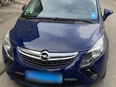 Gebraucht Opel Zafira Tourer drive 140 PS (102 kW) 2016 Blau Van / Kleinbus