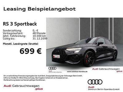Schwarz Gebraucht 2024 Audi RS3 Sport Limousine | 56.439 € (Guter Preis)
