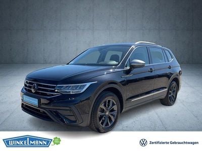 Brugt VW Tiguan Allspace Life 200 HK (147 kW) 2022 Sort SUV