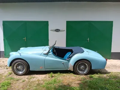 Gebraucht Triumph TR3 100 PS (73 kW) 1962 Blau Cabrio