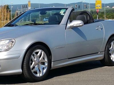 Gebraucht Mercedes SLK230 197 PS (144 kW) 2002 Silber Cabrio