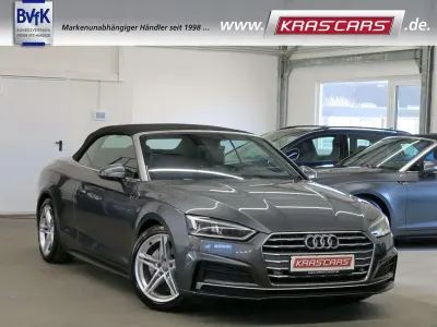 Używany Audi A5 Cabriolet S-line plus 190 KM (139 kW) 2017 Szary Kabriolet